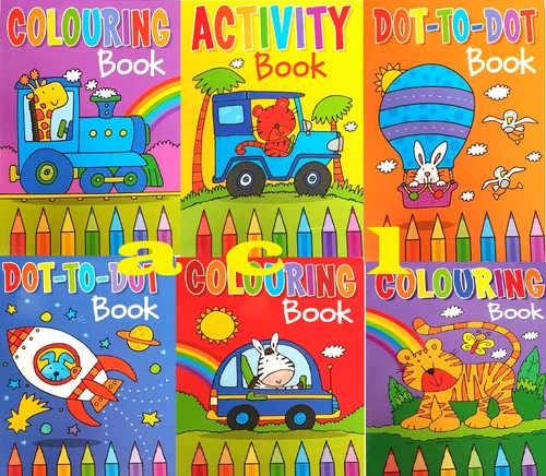 Toddler Activity books Mini A6 Party Bags Filler perfect birthday return gifts