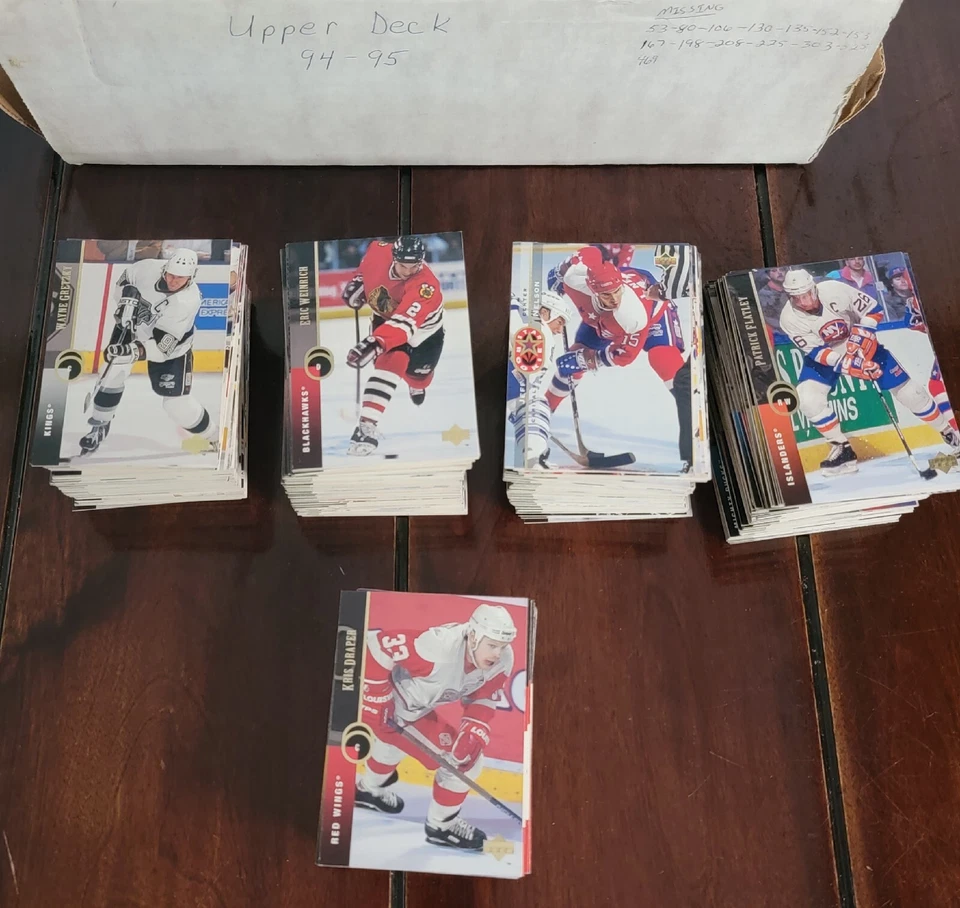 Tarjeta de gol Gretzky 802 1994-95 Upper Deck NHL Cards World Jr Championships Foto 2 de 4