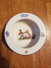 Vintage BABY BOWL Made in Czechoslovakia