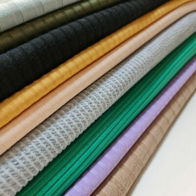 Viskose Jersey Rippstoff Kleid Manschette Handarbeit Kleid Kostüm Material 58'' Meterware
