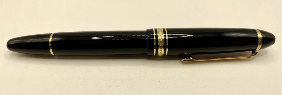 Pluma Estilográfica MONTBLANC Meisterstuck 146 Rara NOS Años 70-14k EF Nueva en Caja-Pistón- 149 Foto 4 de 4