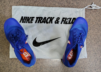 NWT Nike Rival Multi Track Field Spikes Mens Size 10 Blue DC8749-401 Bag Include