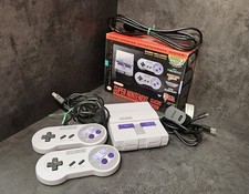Nintendo Super NES Mini Classic Edition - Complete In Box, Great Condition!