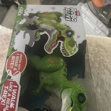 ZURU Robo Alive ATTACKING T-REX Robotic Dinosaur Pet Glow In Dark SLIME EGG 2020