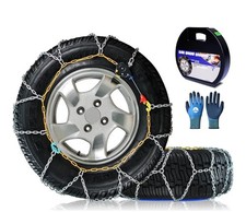 Auto Fixing Snow Tire Chains HKN-150 1-Min Quick Fit SUVs Trucks Cars