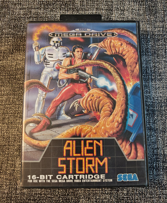 SEGA Alien Storm for Sega Mega Drive 16-Bit Cartridge Game