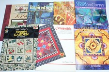 Quilting Instruction How Too Lot of 7 Books Sewing Patchwork Piecing Fabric