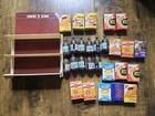 Lot Of Vintage Barbie ARCO Grocery Store Shelf and Food Accessories 28 Pieces