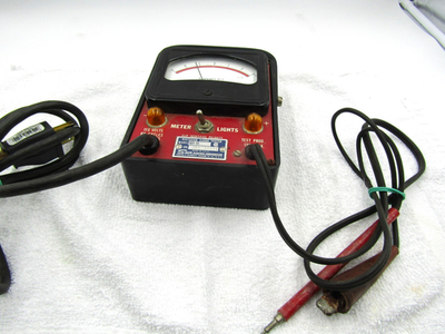 #ad Sun Electric Rectifier Diode Tester 115VAC 60Hz 25W 12V Model RDT 10 $59.00