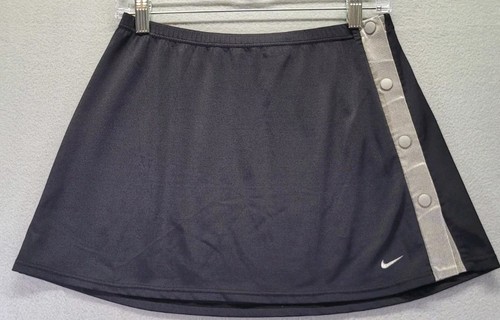 Vintage Women's Nike White Tag Side Snap Skirt Size Medium  Made in USA Tennis