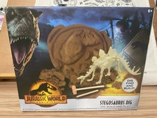 Jurassic World Dominion Stegosaurus Dig, Build and Play - New & Sealed