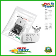 35A 1000V KBPC Bridge Rectifiers - Twin Pack of Lead-Free Silicon Diodes