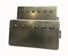 Tyson Tone PAF Humbucker Pickup Set Aged Nickel - Precious and Grace