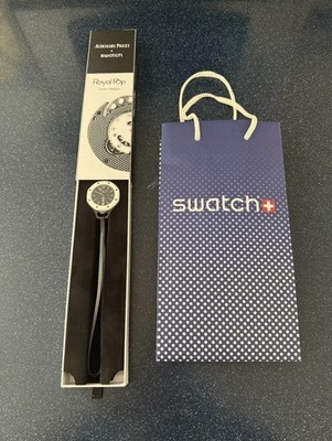 Audemars Piguet x Swatch Royal Pop Ocho Negro Black Pocket Watch !!!