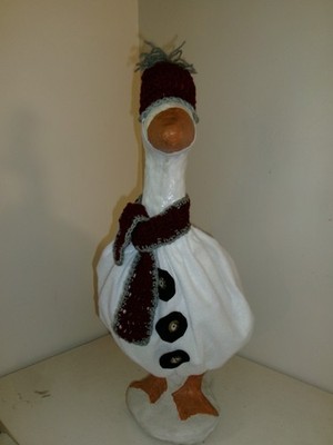 Best dressed goose geese clothes outfits 23''-27'' LARGE Winter Snowman 800-1