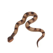 Lohoee Realistic Rubber Fake Snake Toy - Garden Scarecrow, Prank, Halloween Prop