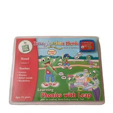 New Leap Frog Imagination Desk Learning: Phonics with Leap READ Lesson 1