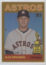 2021 Topps All-Star Rookie Cup Base Statue Gold Foil 36/50 Alex Bregman #33 o7m