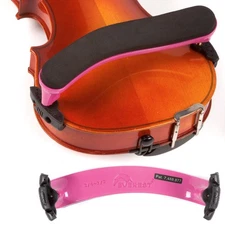 Everest 3/4&ndash;1/2 Violin ES Hot Pink Shoulder Rest