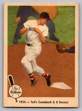1959 Fleer Ted Williams Baseball Cards 20