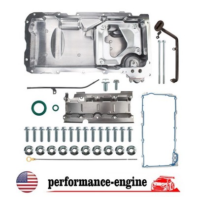 19212593 Muscle Car Engine Oil Pan Kit Fits LS1 / LS3 / LSA / LSX Engines