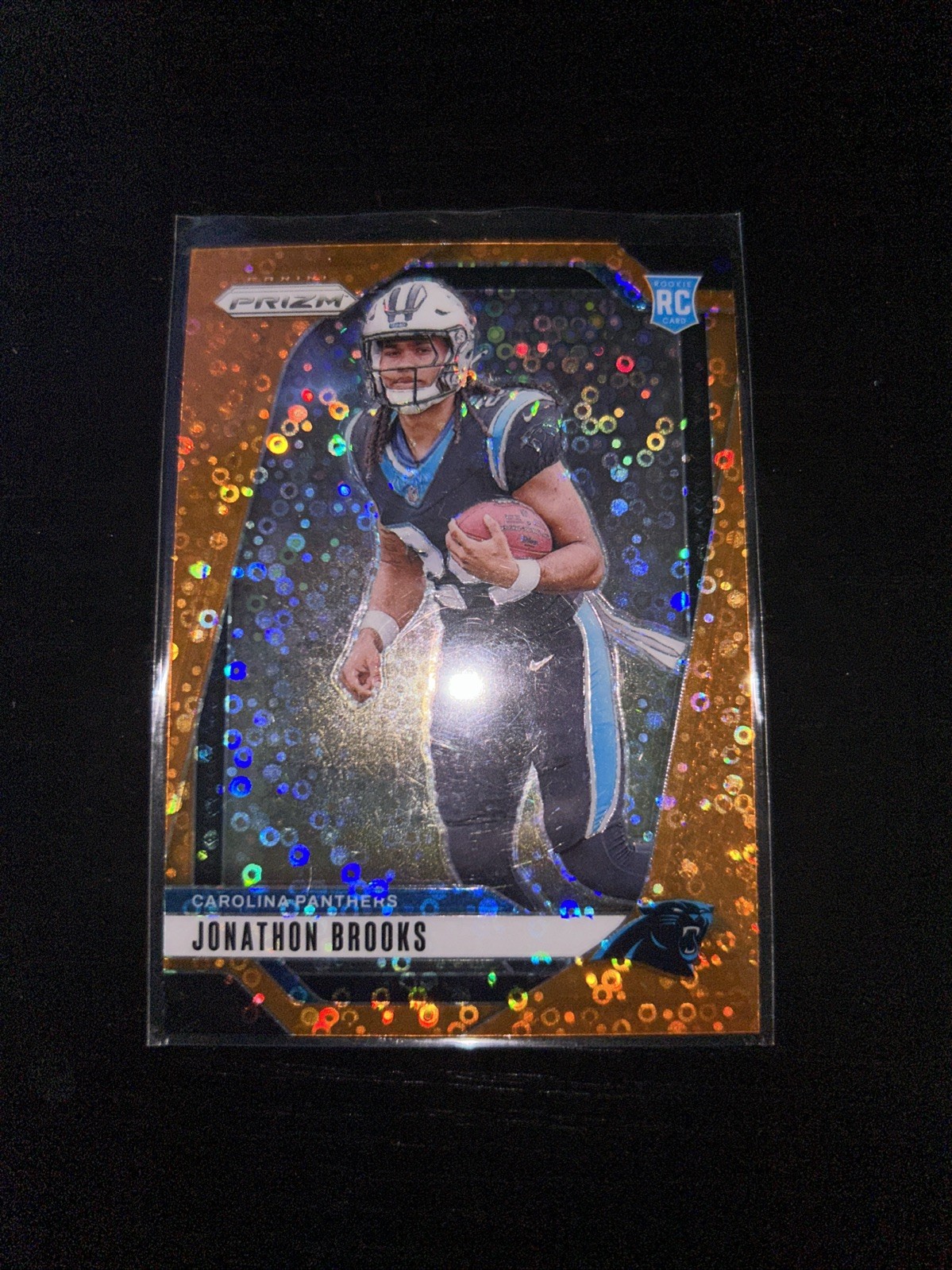 2024 Panini Prizm - Rookies Jonathon Brooks #357 Disco Prizm (RC)