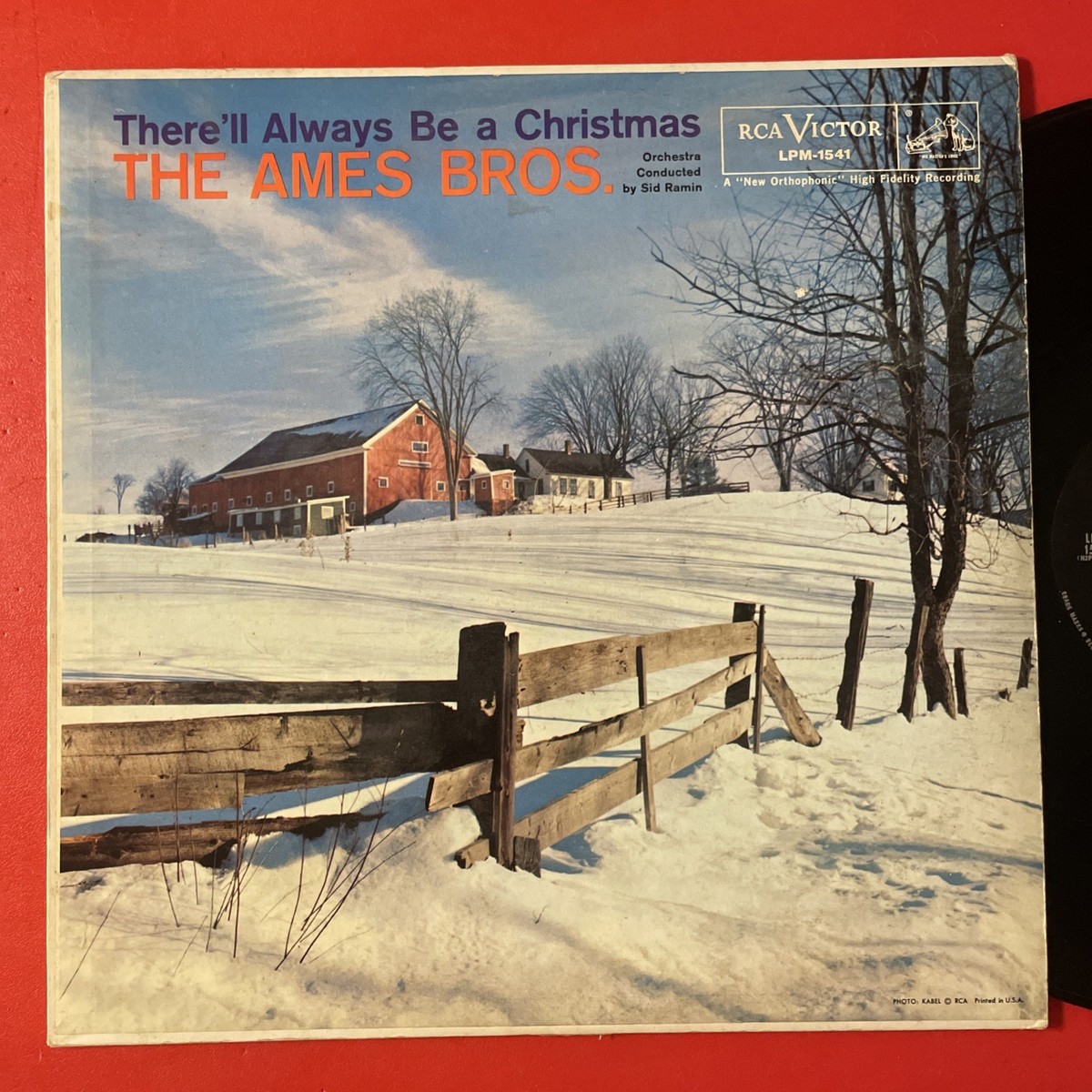【中古】 There’ll Always Be a Christmas AmesBrothers The Ames Brothers / There'll Always Be A Christmas LP RCA