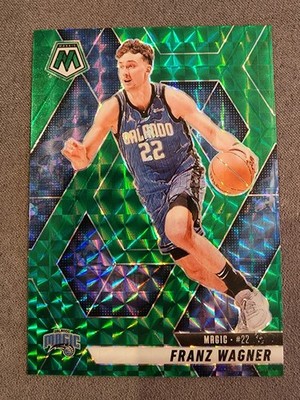 2024-25 Mosaic Basketball Franz Wagner Green Mosaic Prizm