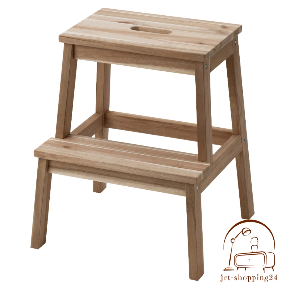 🔵🟡 IKEA BEKVÄM Hocker Stufe Kinder Waschbecken Schemel 2 Stufen-Tritt Leiter - Bild 3 von 4