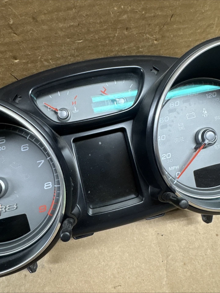 Cuadro de instrumentos velocímetro tablero Audi R8 V8 2014 2015 fabricante de equipos originales 43.012 B148 Foto 4 de 4