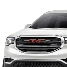 For GMC Acadia 17-23 APG 1-Pc Chrome Polished Horizontal Billet Main Grille