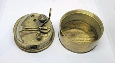 Vintage A Hobbs Brass Pocket Sextant