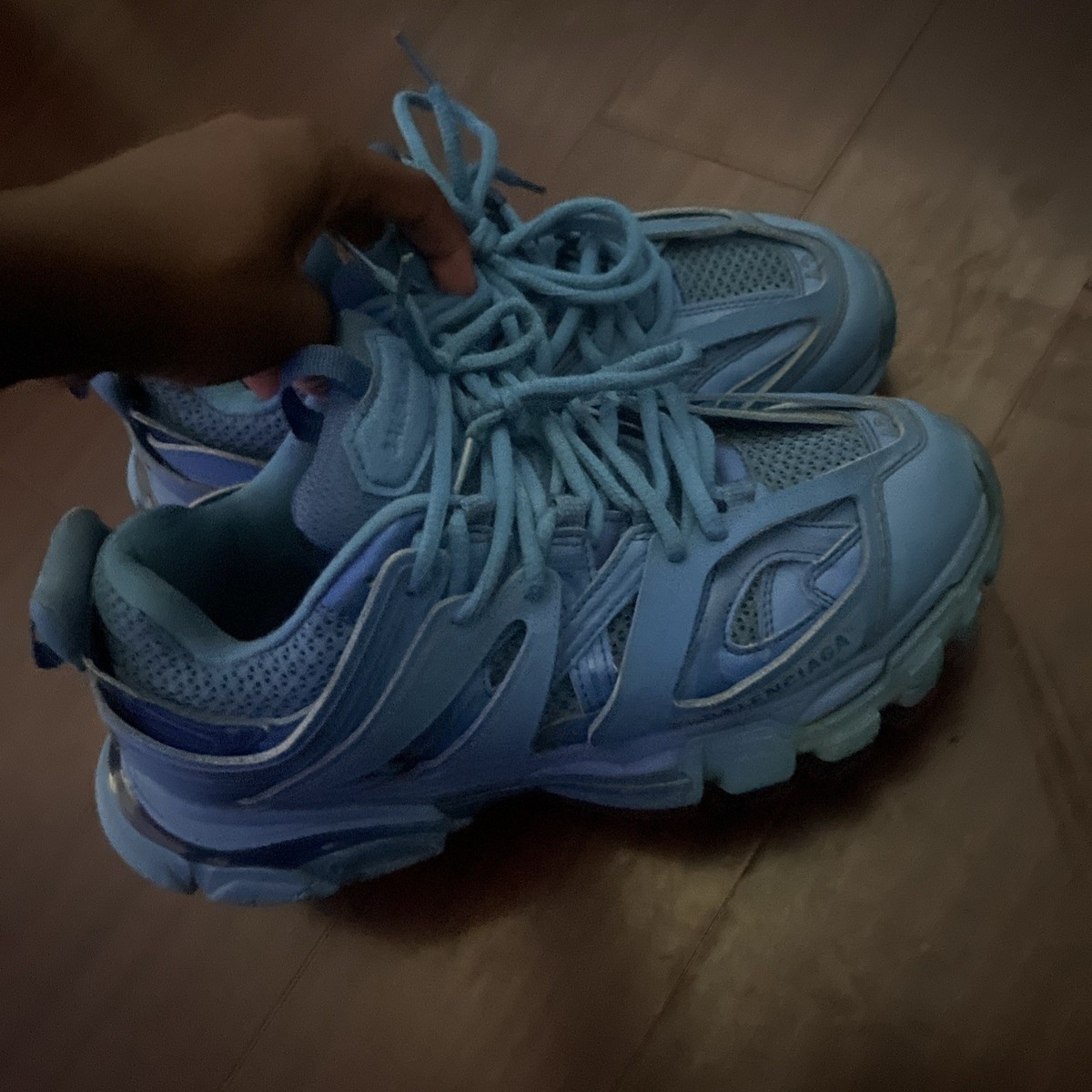 Balenciaga Tracks Blue Size 10 Men