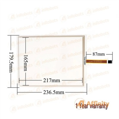 B&R 5AP920.1043-K01 Touch Screen Glass Digitizer Overlay HMI Replacement Part
