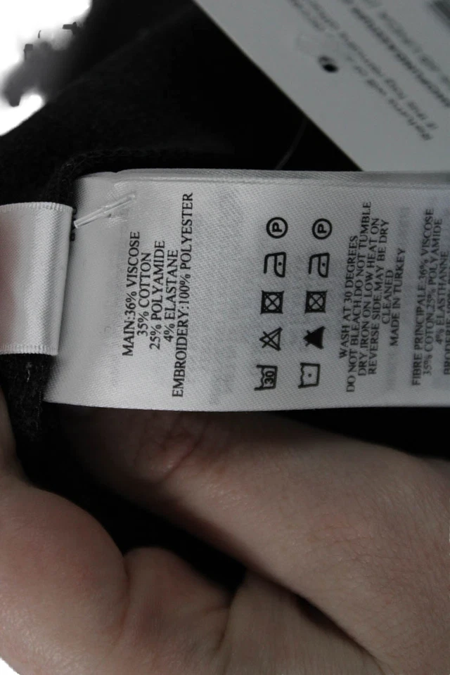 Victoria Beckham женщин v-образным вырезом длинные рукава Boxy блузка серый размер S - Изображение 4 из 4