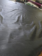 Italian Leather Hide Upholstery Whole Full Cow Hide Stunning BLACK