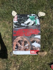 Bonfire Snowboarding Company Double Sided Promo Poster Rare Original