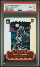 2024 Panini Donruss Optic Uptowns #15 Keon Coleman PSA 10