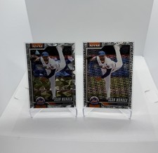 Sean Manaea - 2026 Topps Series 1 Parallel Foil (2) Lot Diamante Spring Training