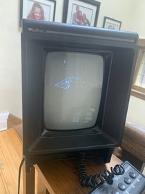 Vectrex GCE Console 1982 Verynice  w/4 Games Scramble StarTrek Armor