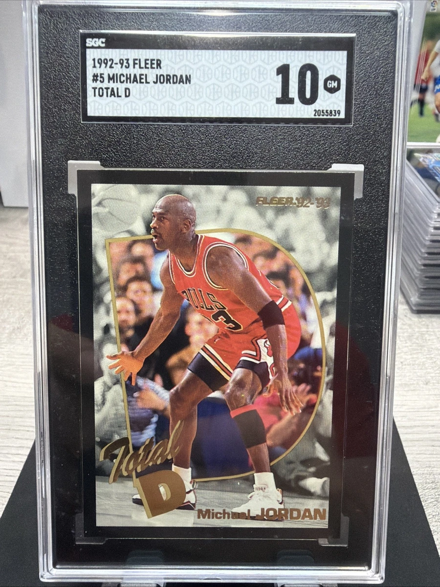 Michael Jordan Basketball Grade 10 1992-93 Season Sports Trading