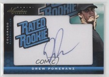2012 Panini Signature Series Rated Rookie 12/299 Drew Pomeranz #114 Auto 0bt4