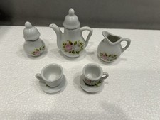 Royal Norfolk Mini Doll House Size Ceramic Tea Set Set Of 6 Read Description