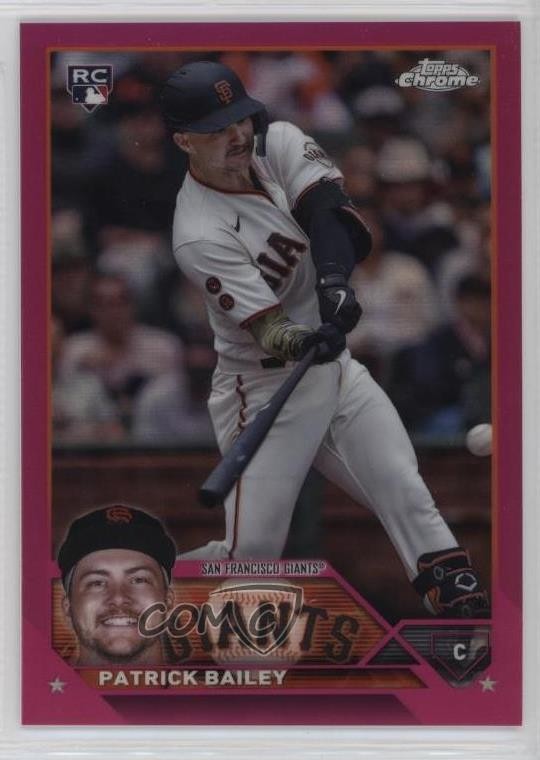 2023 Topps Chrome Update Magenta Refractor 73/399 Patrick Bailey #USC217 8az