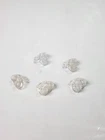 5x LEGO Clear Minifigure Neck Bracket cape mount 2 studs holder 18986 6166106
