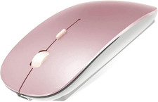 Rechargeable Bluetooth Mouse for Macbook/Macbook Air/Pro/Ipad, Wireless Mouse fo