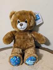 BUILD A BEAR Workshop BIRTHDAY Treat Brown BEAR Happy Birthday TAGS Blue Paws