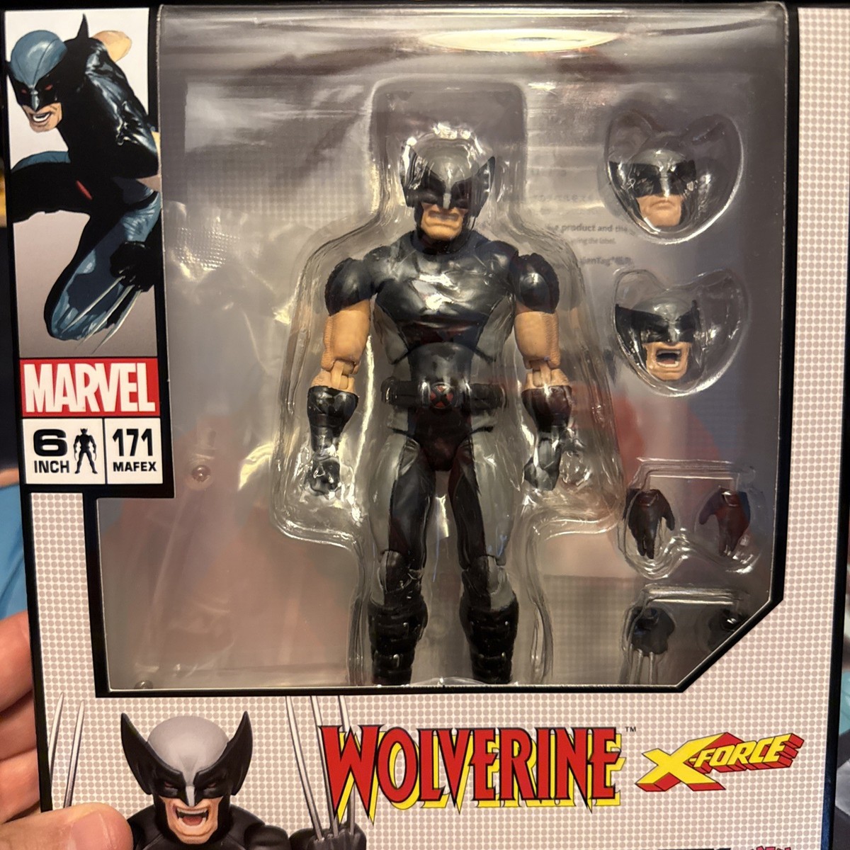 Medicom Toy Mafex #171: X-Force - Wolverine 1:12 Action Figure CIB