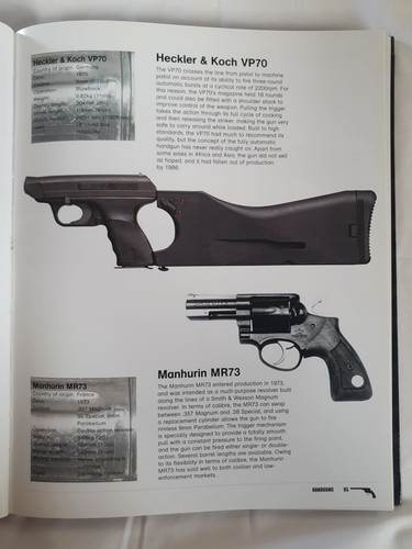 Firearms Small Arms Of The World Hardcover 2008 Chris McNab - Foto 6 di 11