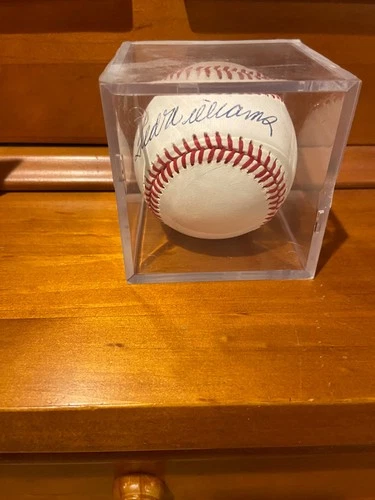 Ted Williams Autographed RO-A Baseball Signed Field of Dreams #56877 Rawlings